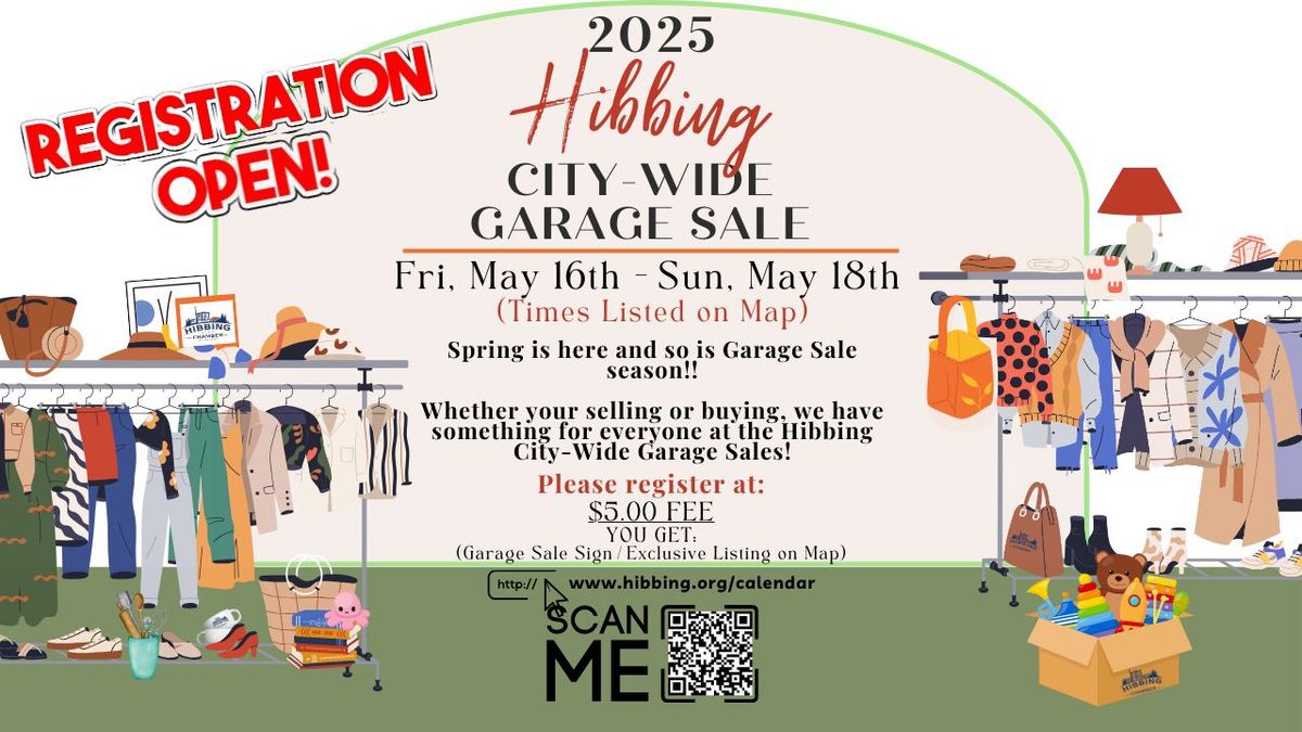 2025 Hibbing City-Wide Garage Sale