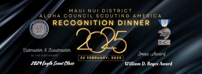 Maui Nui District - Recognition Dinner 2025