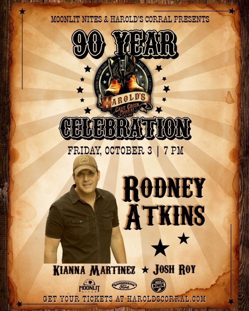 Harold's 90th Anniversary Celebration: Rodney Atkins - Friday