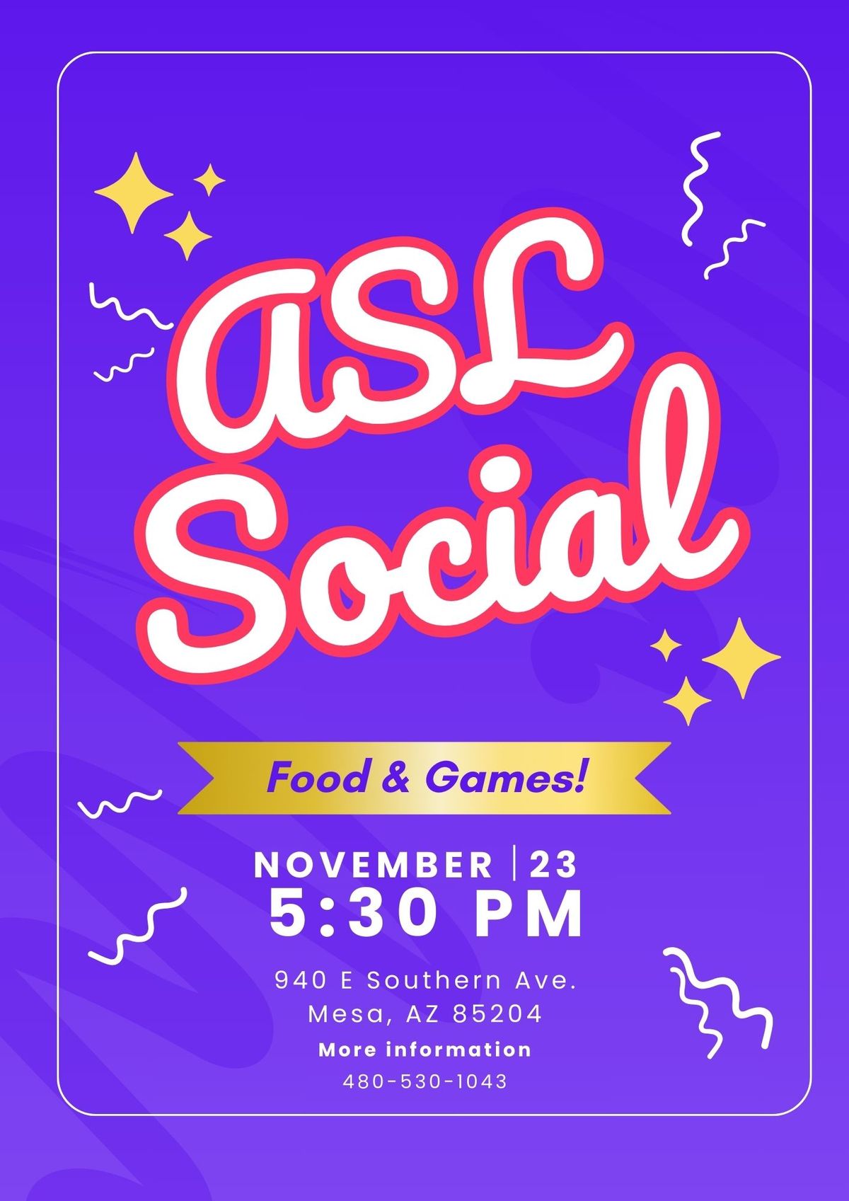 ASL Social!