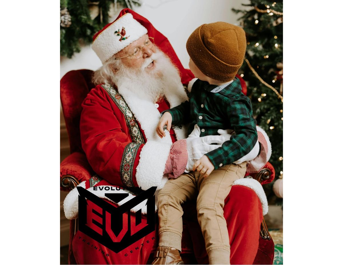 Santa+Christmas movie at Evo!