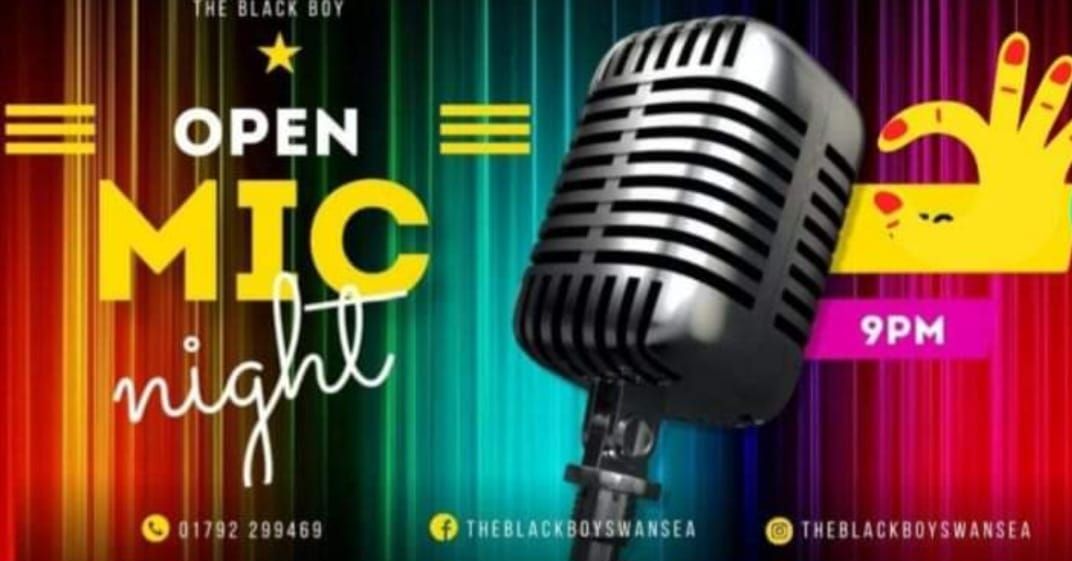 Open mic night Last Wednesday every month