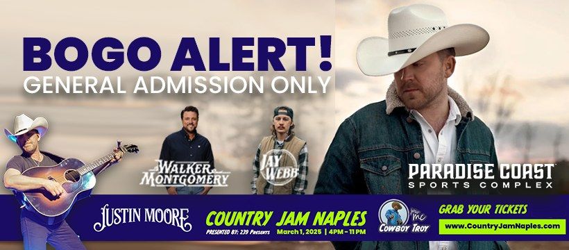 Country Hits Now Presents Country Jam Naples