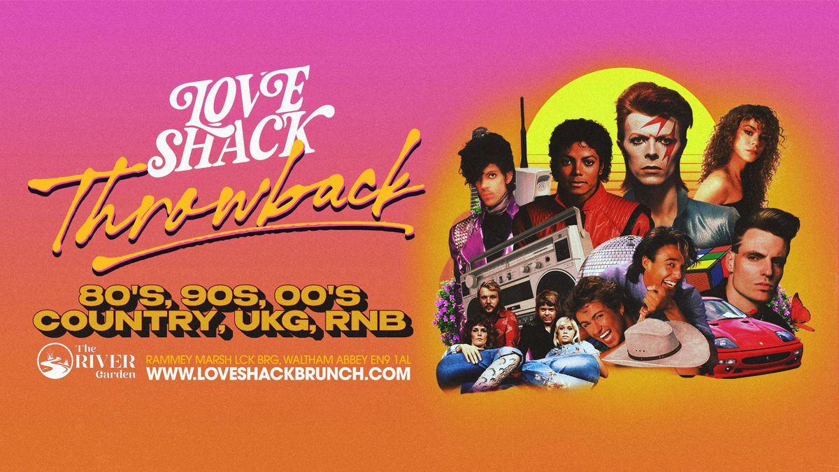 FREE Love Shack Throwback Party!!