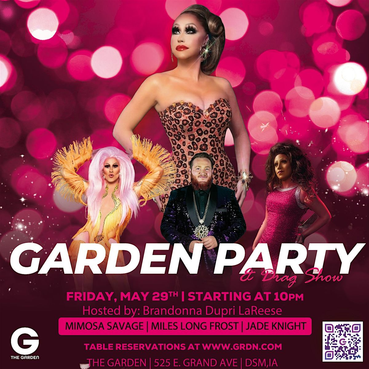 May 29 Table Reservation - 10pm