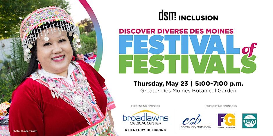 Discover Diverse Des Moines: Festival of Festivals