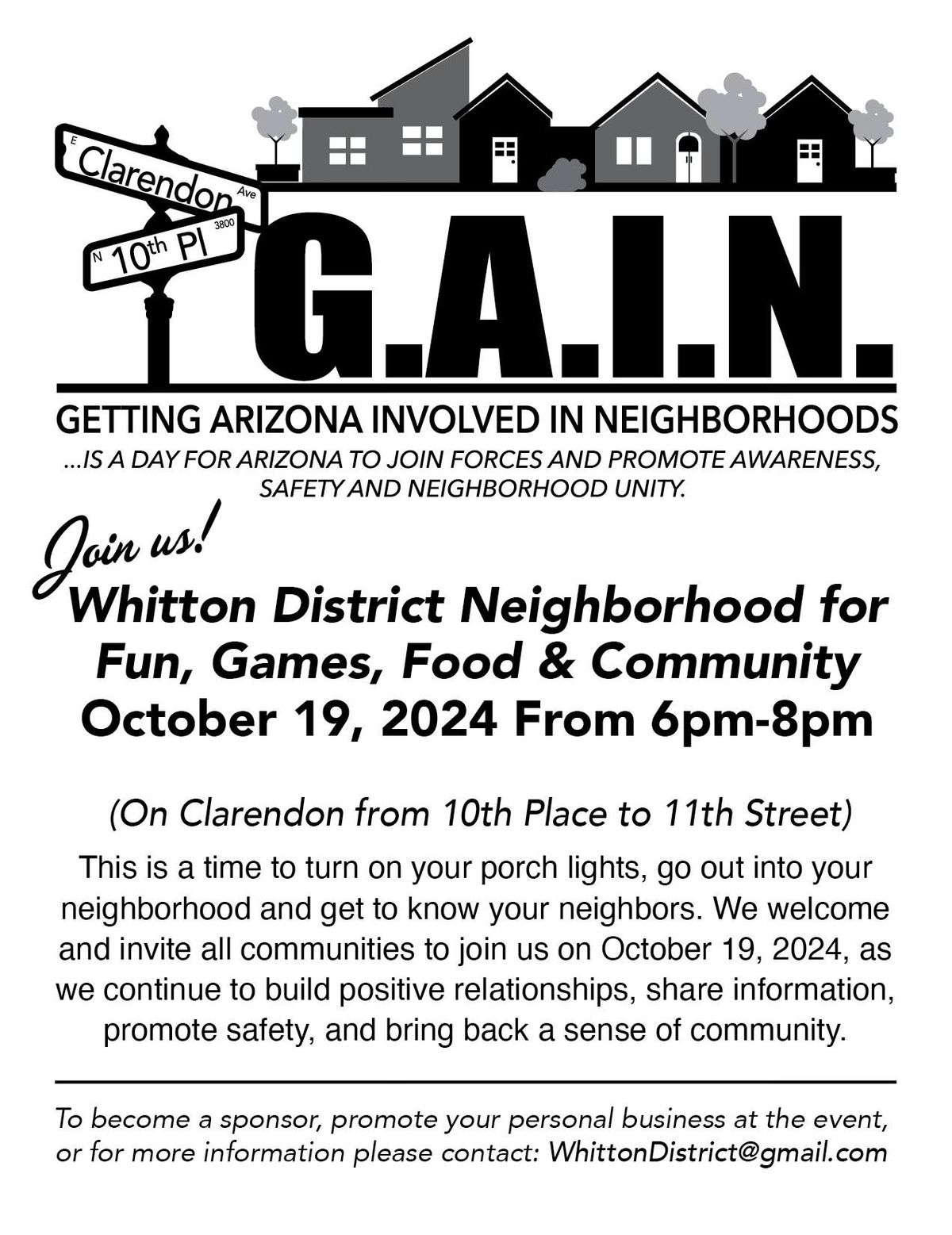 GAIN Event - Getting Arizona Involved in Neighborhoods