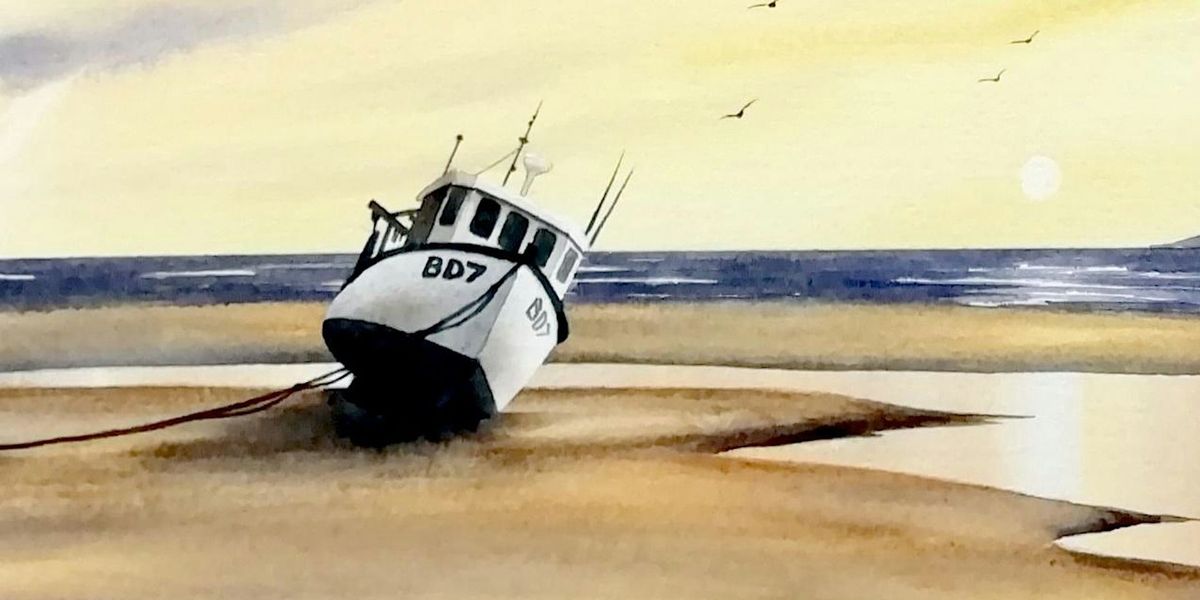 Boats in Watercolour with Stephen Coates