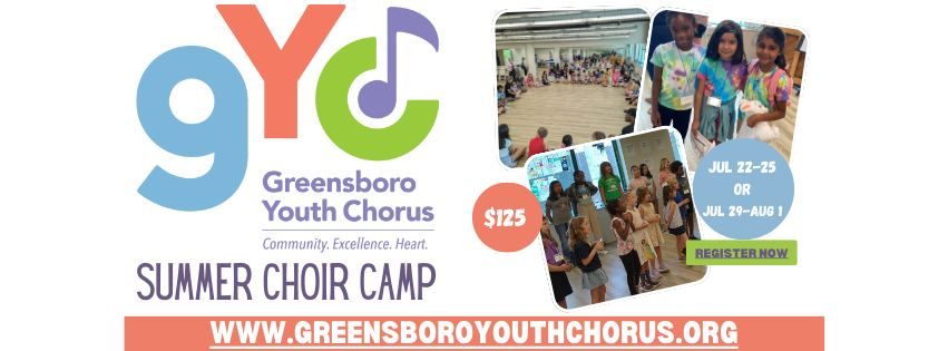 GYC Summer Choir Camp Week 1: "Singin' and Swingin': Jazz & More!" 