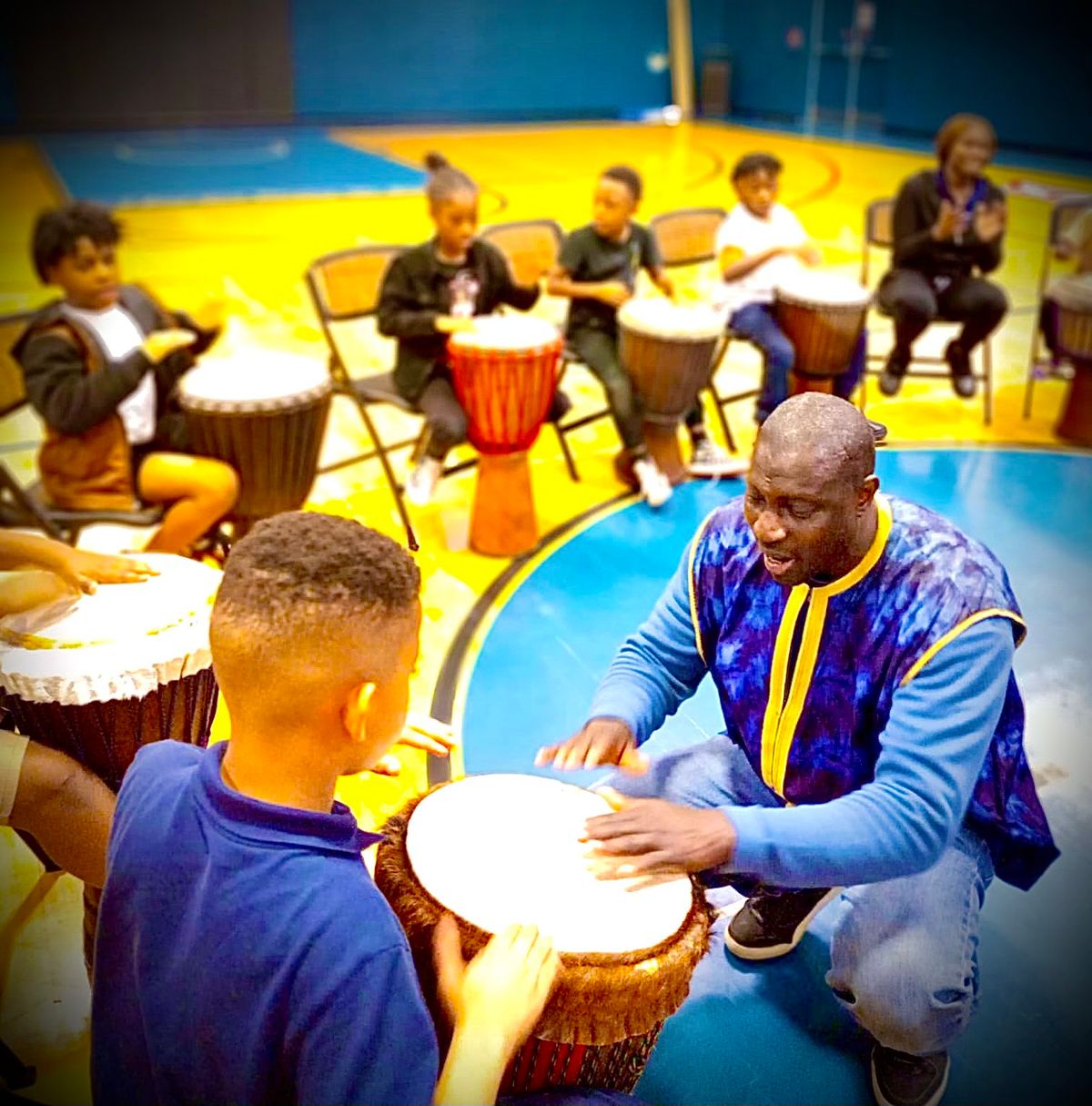 African Drum & Dance Classes with Aly M'Baye from Senegal