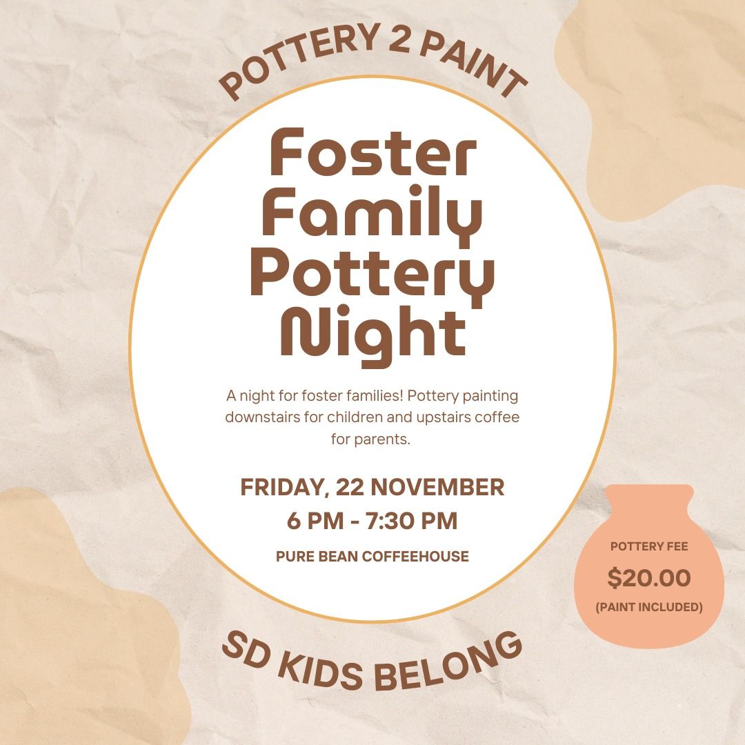 Foster Family Pottery Night