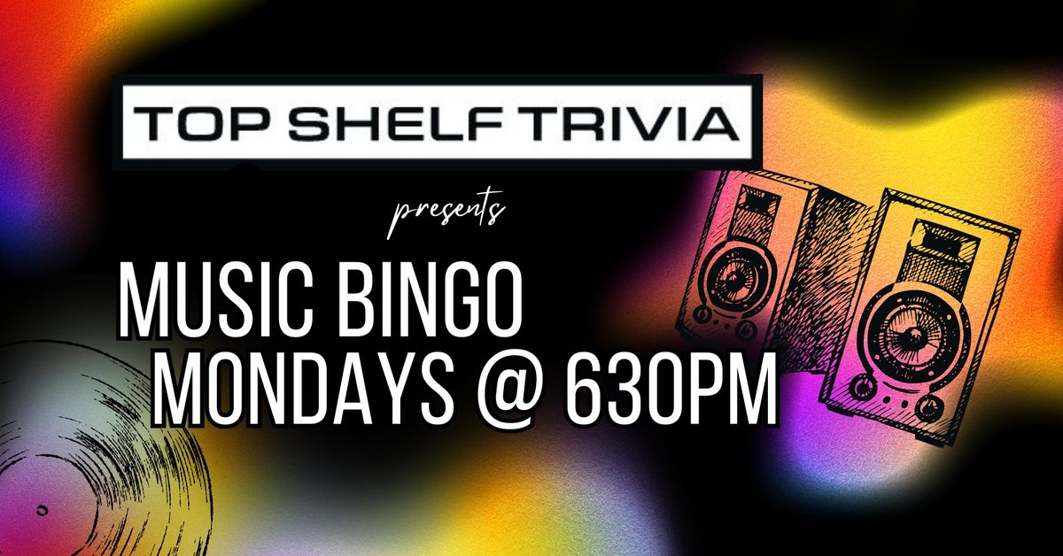 It's Music Bingo Night at Birdie's (in Largo, FL)!