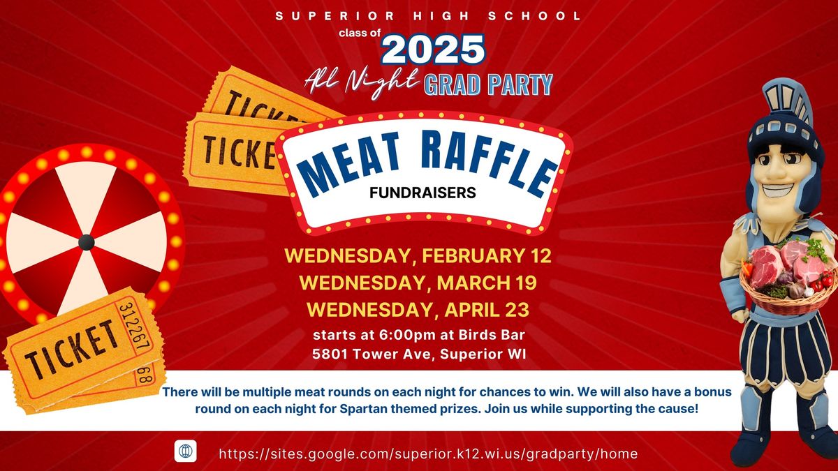 All Night Grad Party Meat Raffle Fundraisers