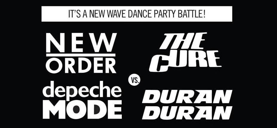 The Cure vs Depeche Mode vs New Order vs Duran NewWave Battle DanceParty! 7\/20 @ Gramps