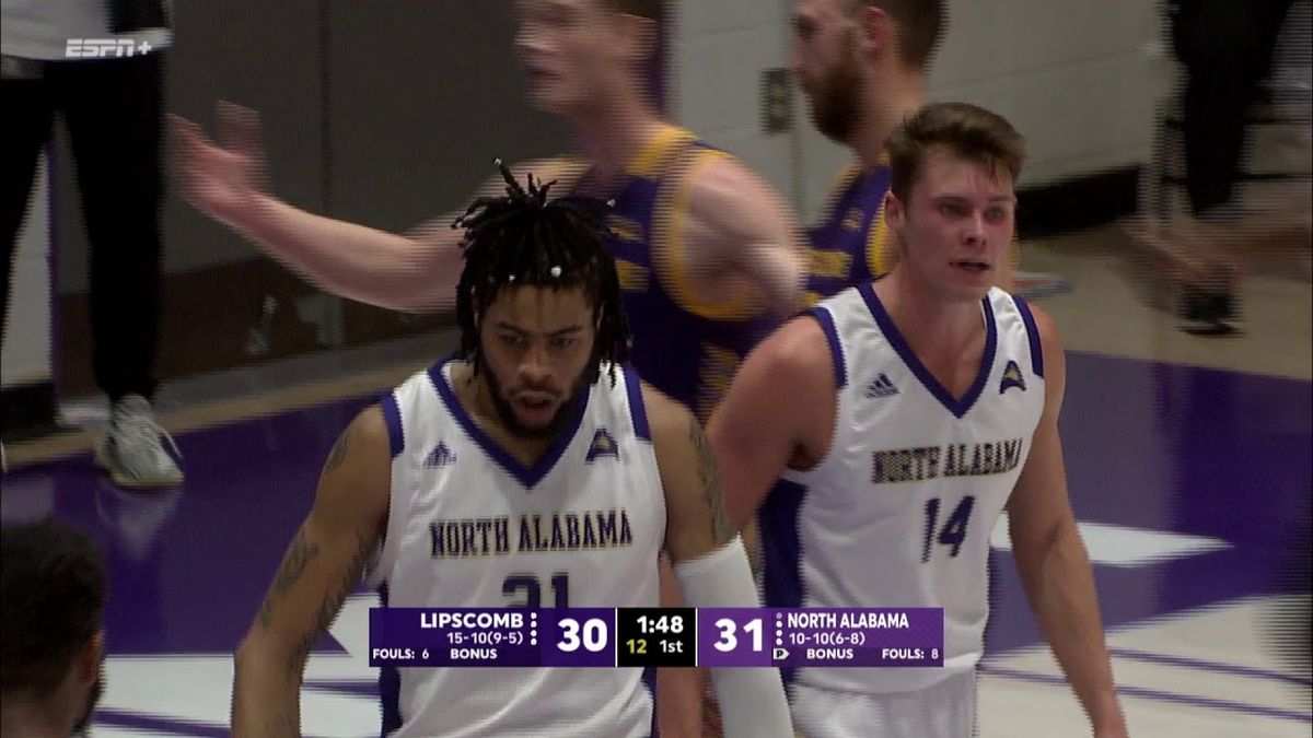 North Alabama Lions at Lipscomb Bisons Mens Basketball