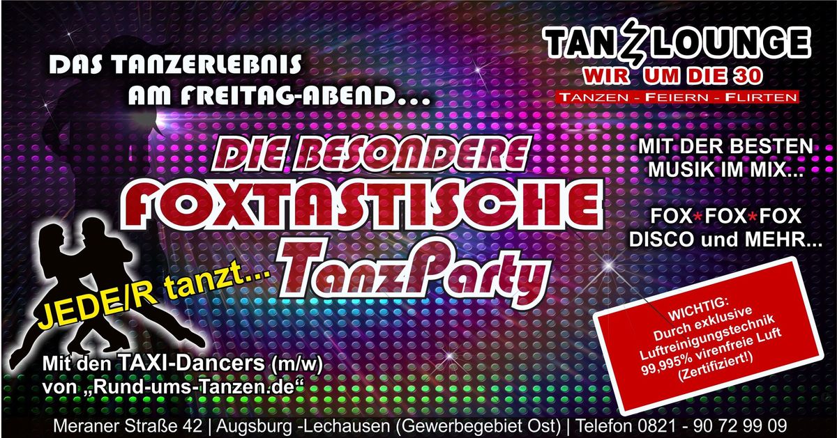 Die "FOXTASTISCHE" Tanznacht! JEDE\/R tanzt mit den TAXI DANCERS!