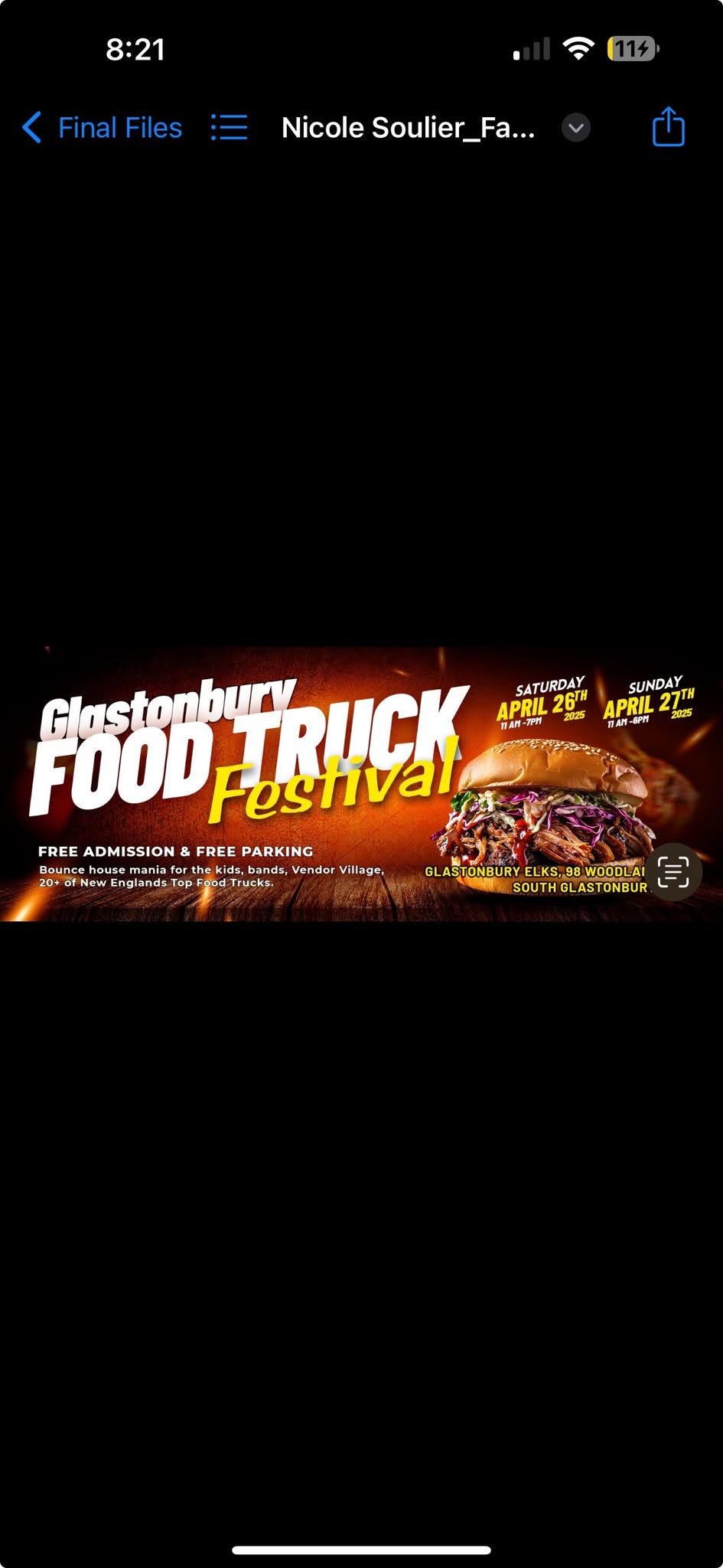 2025 Glastonbury Food Truck Festival (New Dates) 