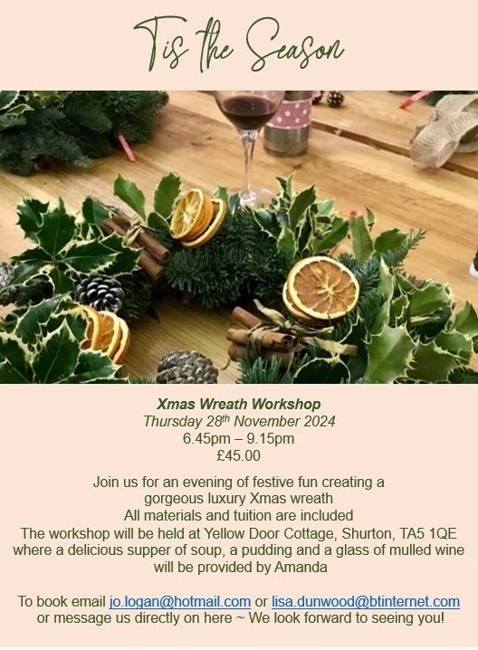 Xmas Wreath Workshop