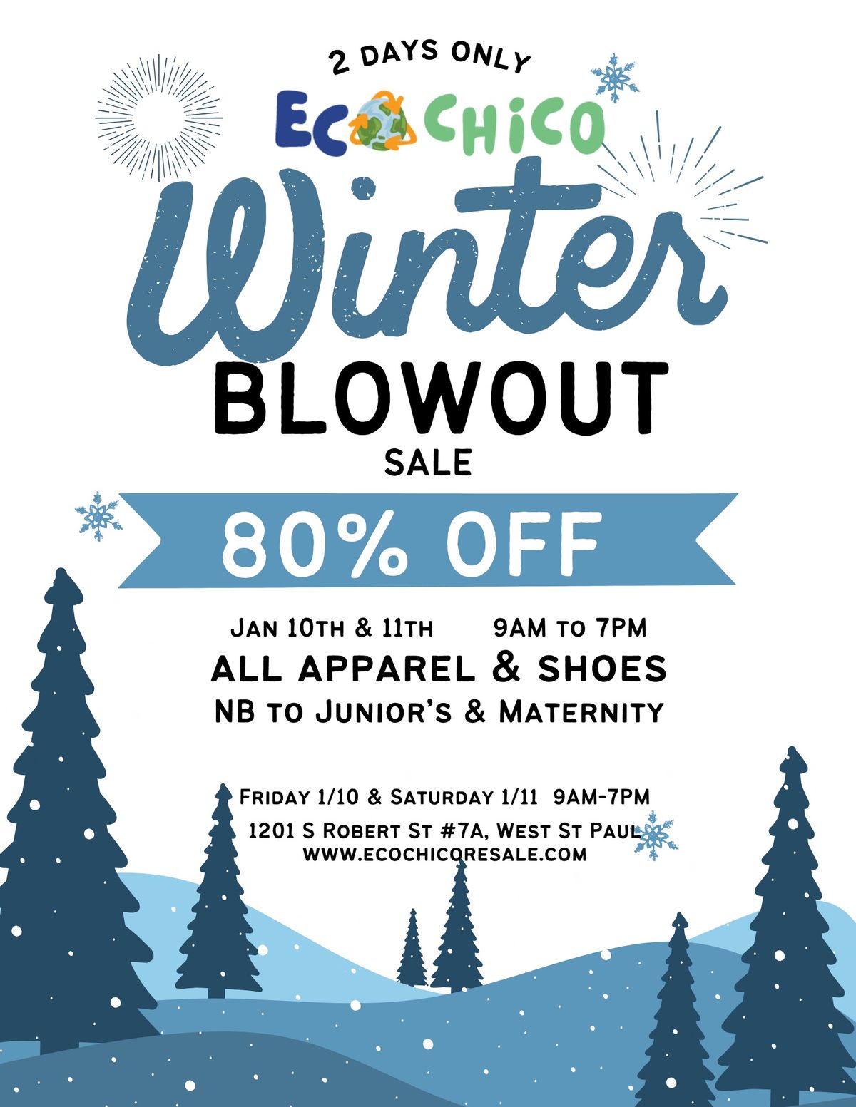 Winter 80% OFF Blowout Sale