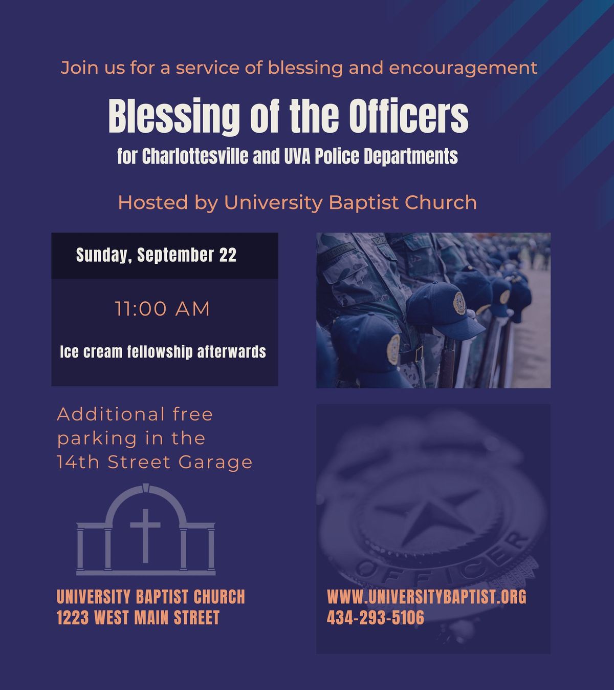 Blessing of the Officers \ud83d\udc6e\u200d\u2642\ufe0f 