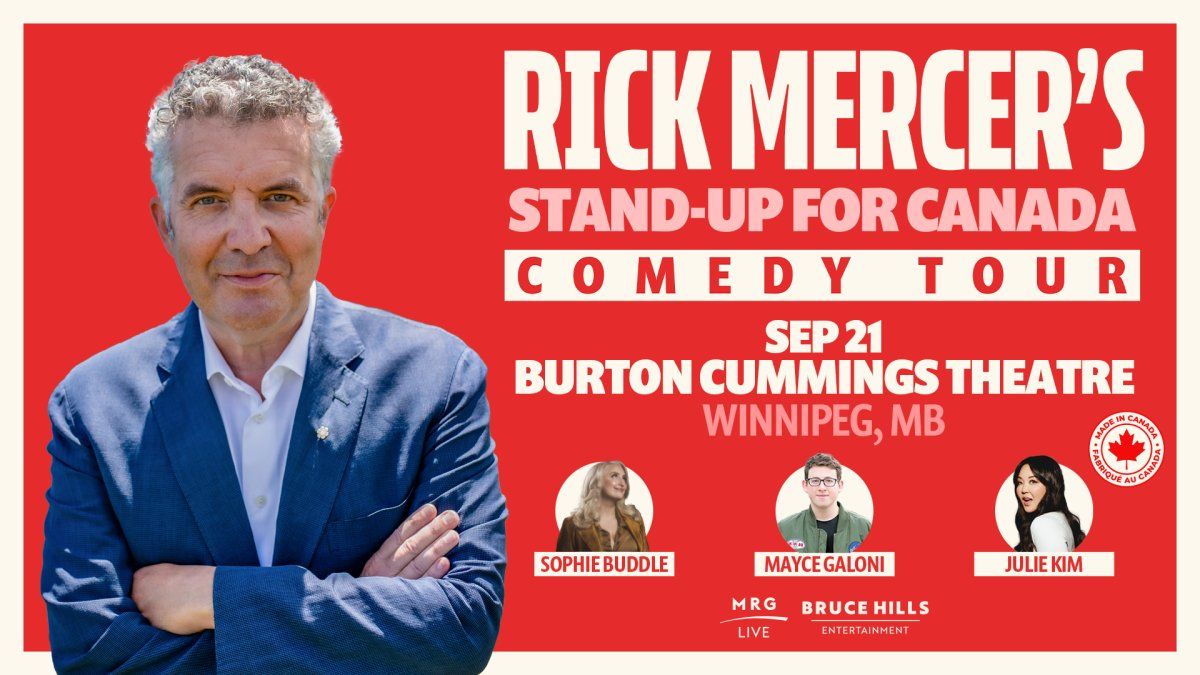 Rick Mercer with Sophie Buddle