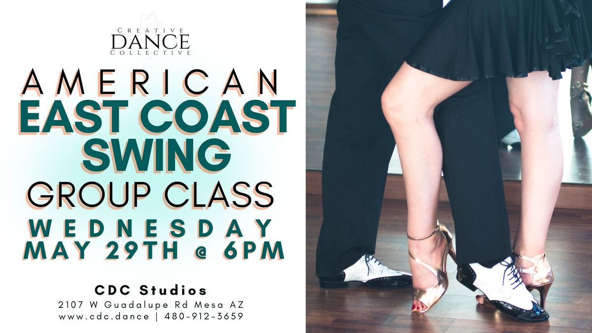 East Coast Swing Group Class at Creative Dance Collective