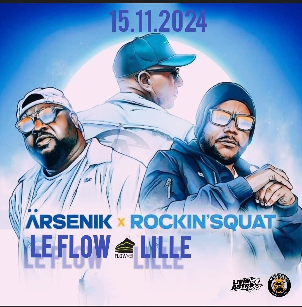 LILLE : Concert ARSENIK \/ ROCKIN' SQUAT 