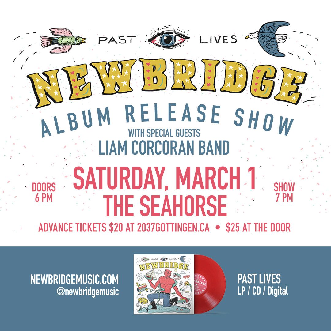 Newbridge Album Release Show with special guest Liam Corcoran Band