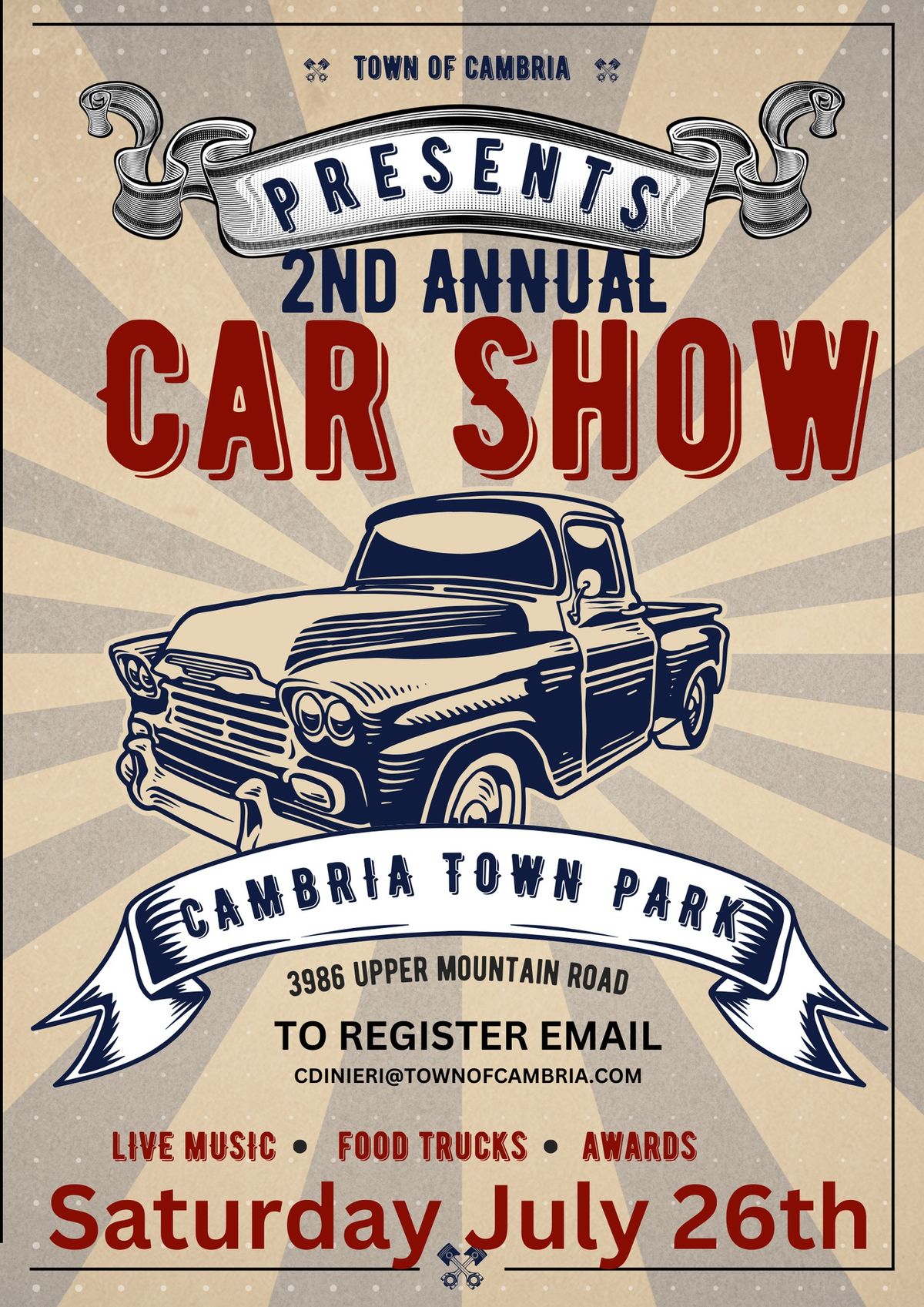 2nd annual CAR SHOW