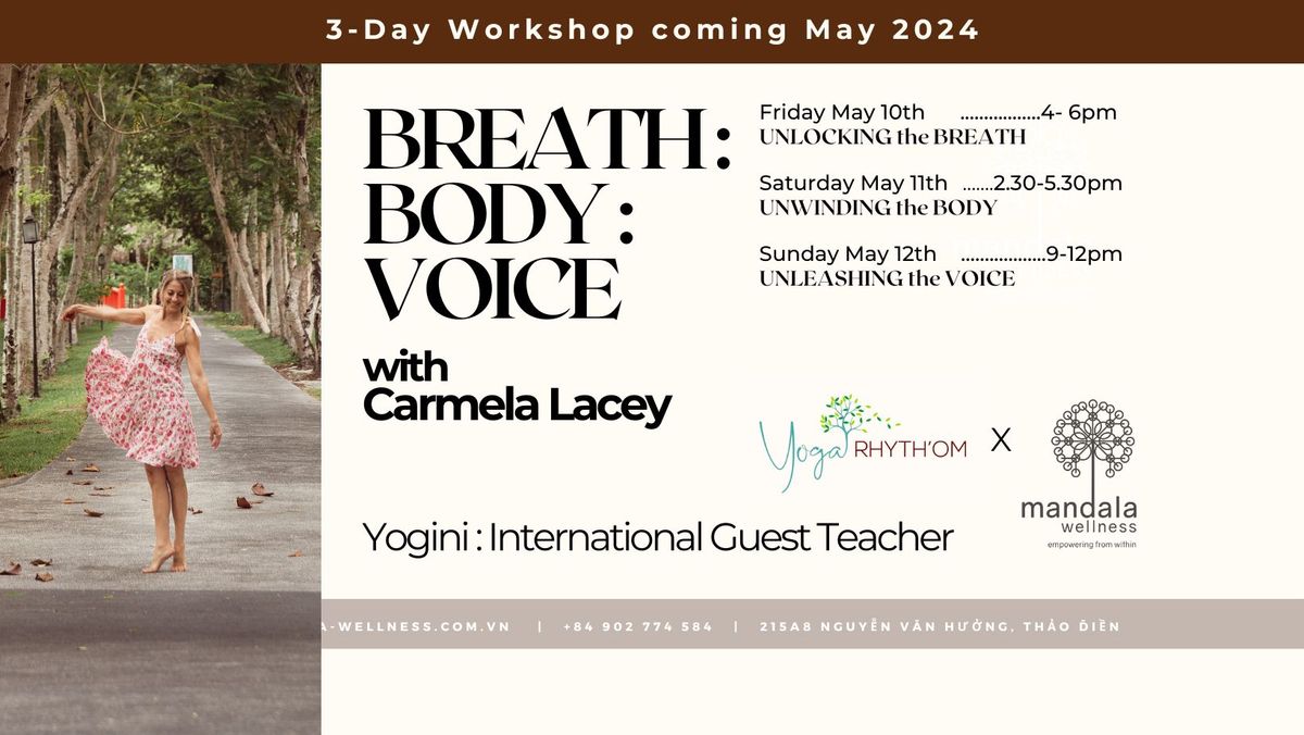 Breath : Body : Voice with Carmela