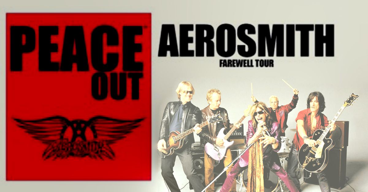 Aerosmith & The Black Crowes: PEACE OUT The Farewell Tour