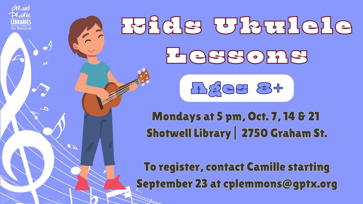 Kids Ukulele Lessons