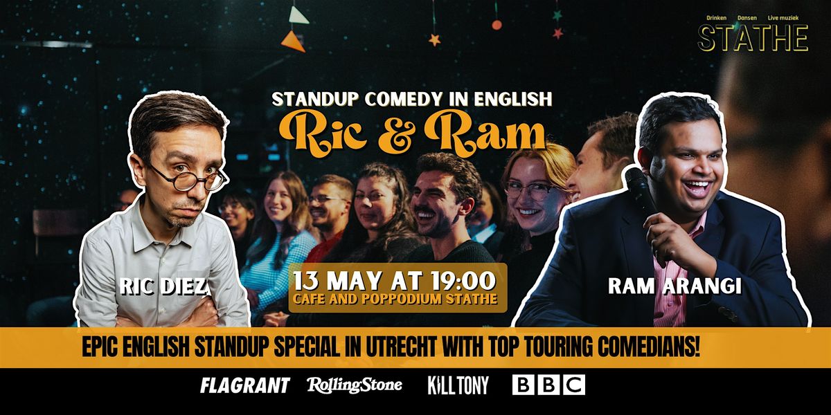 Ric and Ram - Standup Comedy - Utrecht - 19:00 SOLD OUT - 21:30 ADDED!