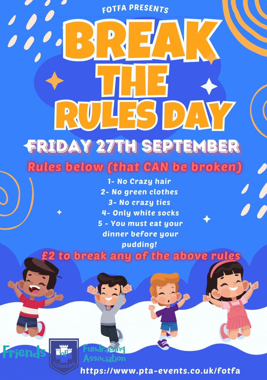 BREAK THE RULES DAY! 