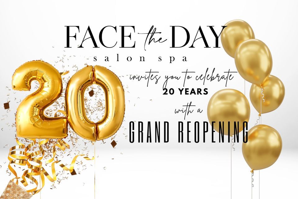 Twentieth Anniversary + Grand Reopening Party! 