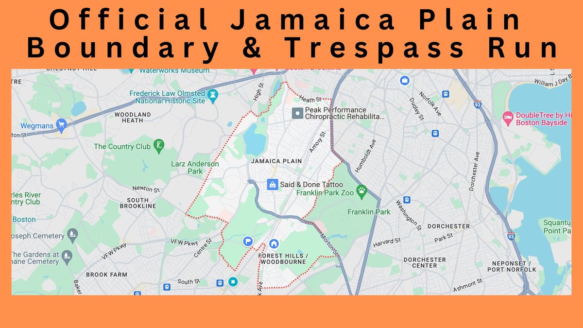 Official Jamaica Plan Boundary & Trespass Run