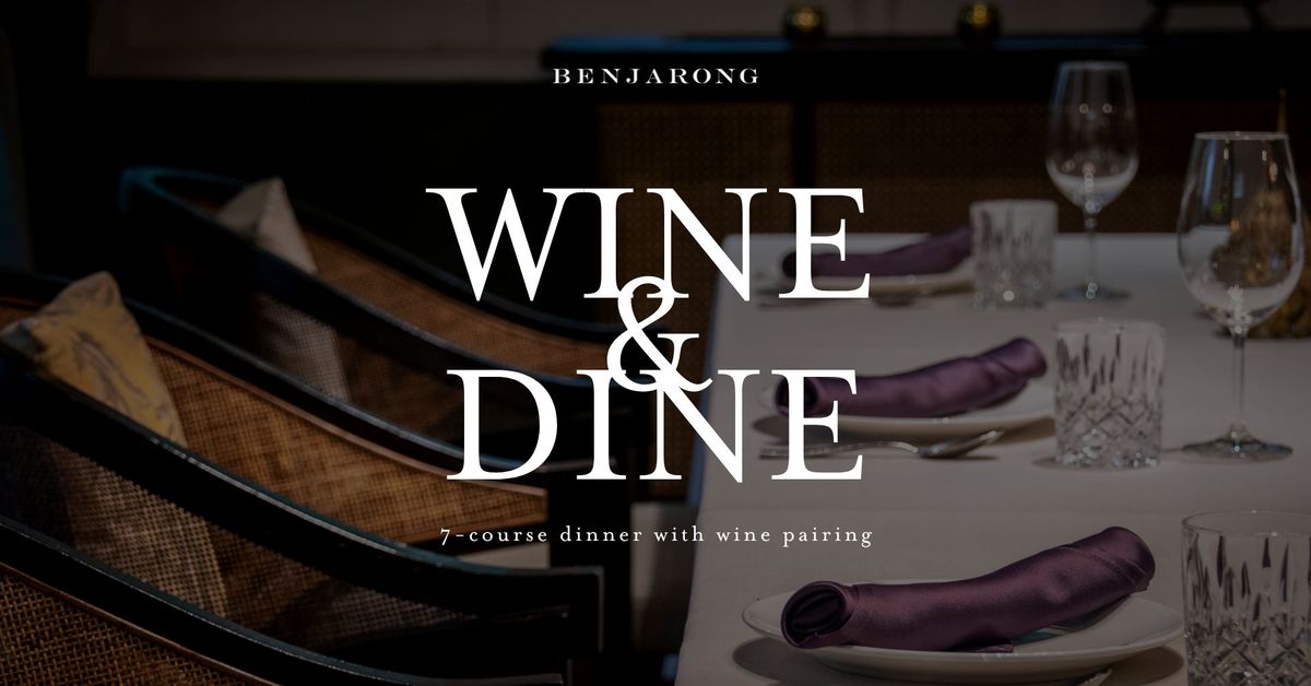 Benjarong X Cono Sur | Wine & Diner Experience