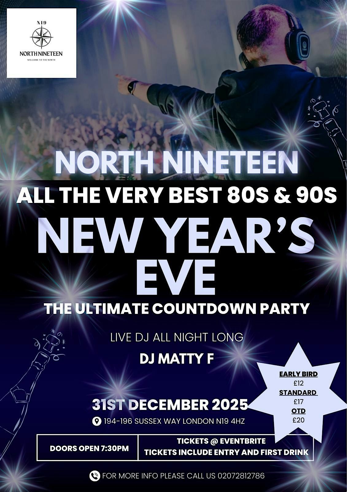 New Year Eve 80s & 90s Retro Party