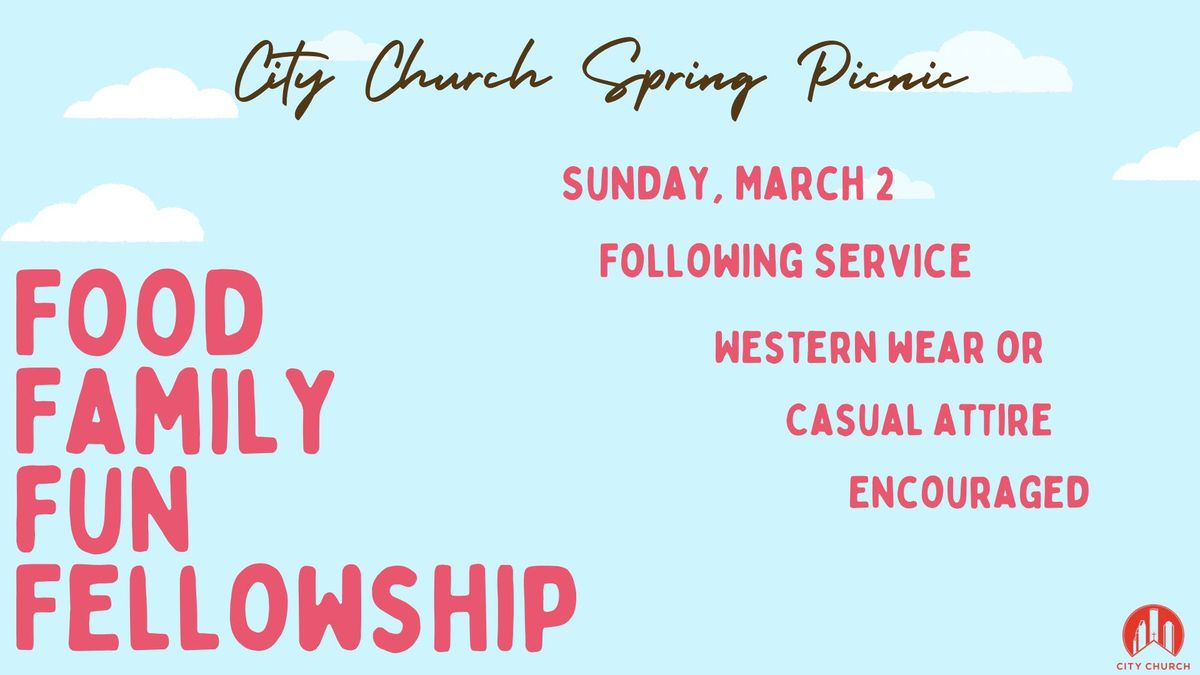 City Church Spring Picnic