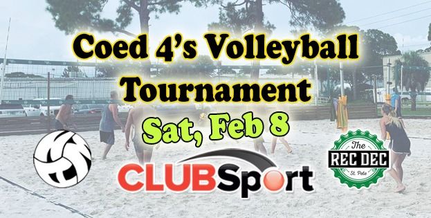 2025 Coed 4's Volleyball Tournament #1