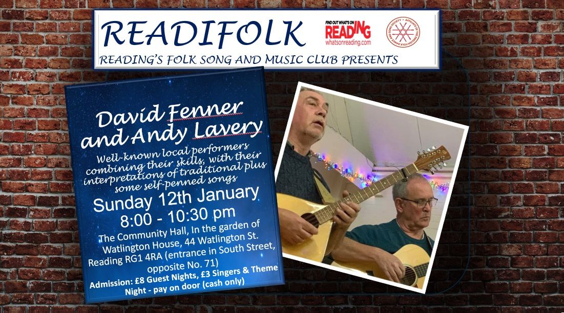 David Fenner and Andy Lavery at Readifolk