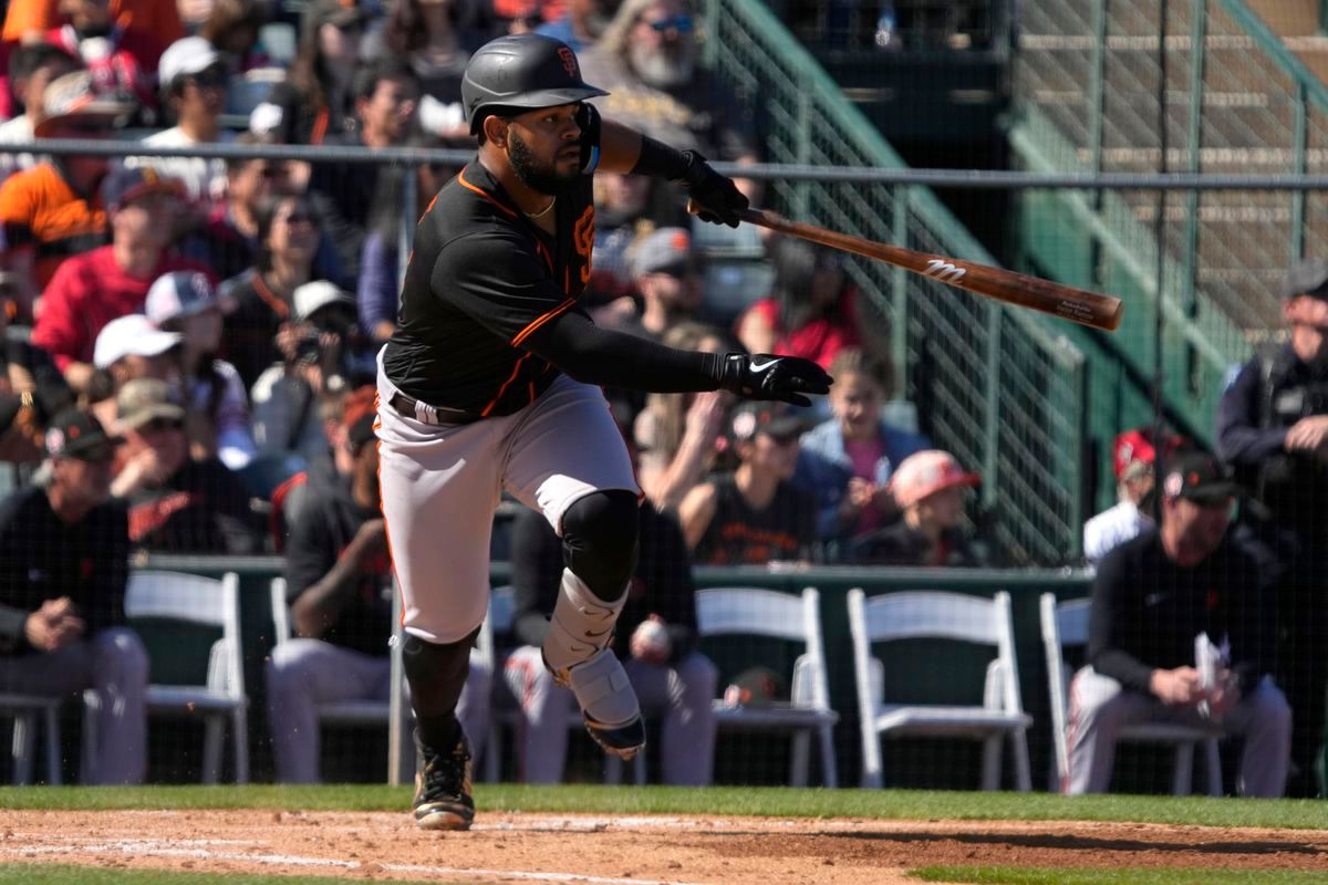 Spring Training - San Francisco Giants at Los Angeles Angels