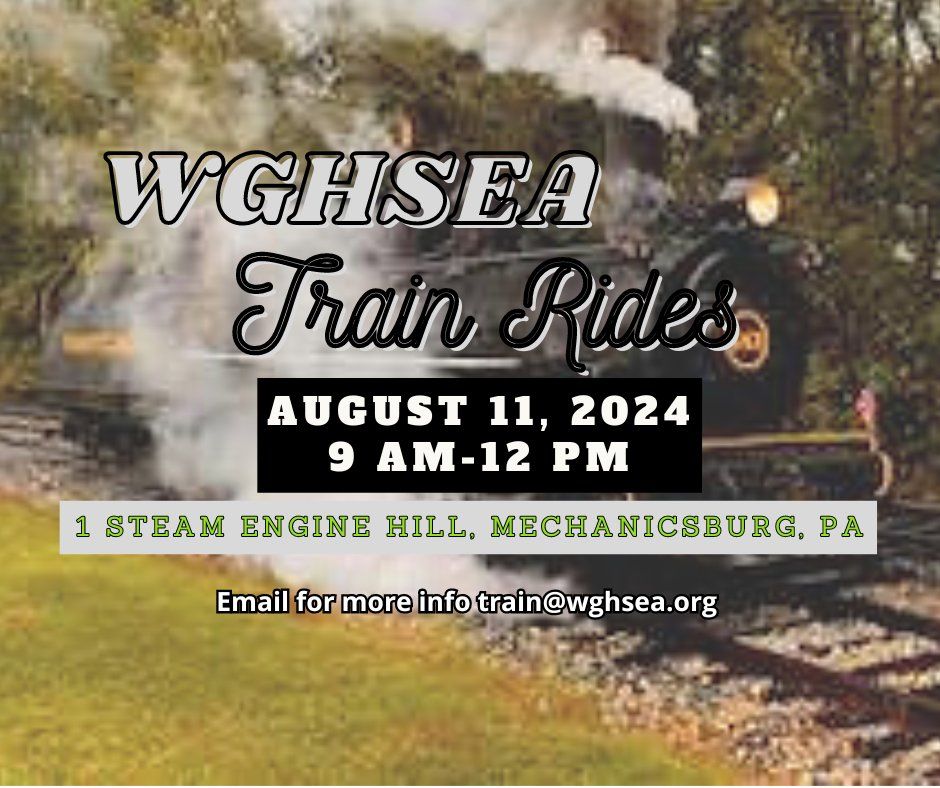 Train Rides at Steam Engine Hill