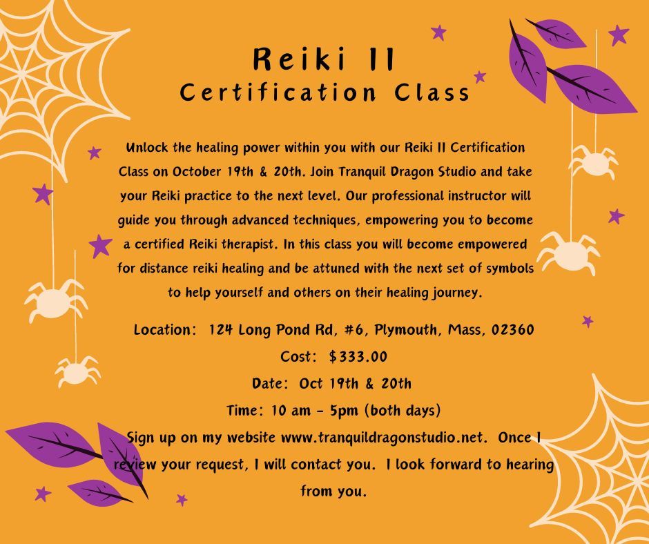 Reiki II Certification Class