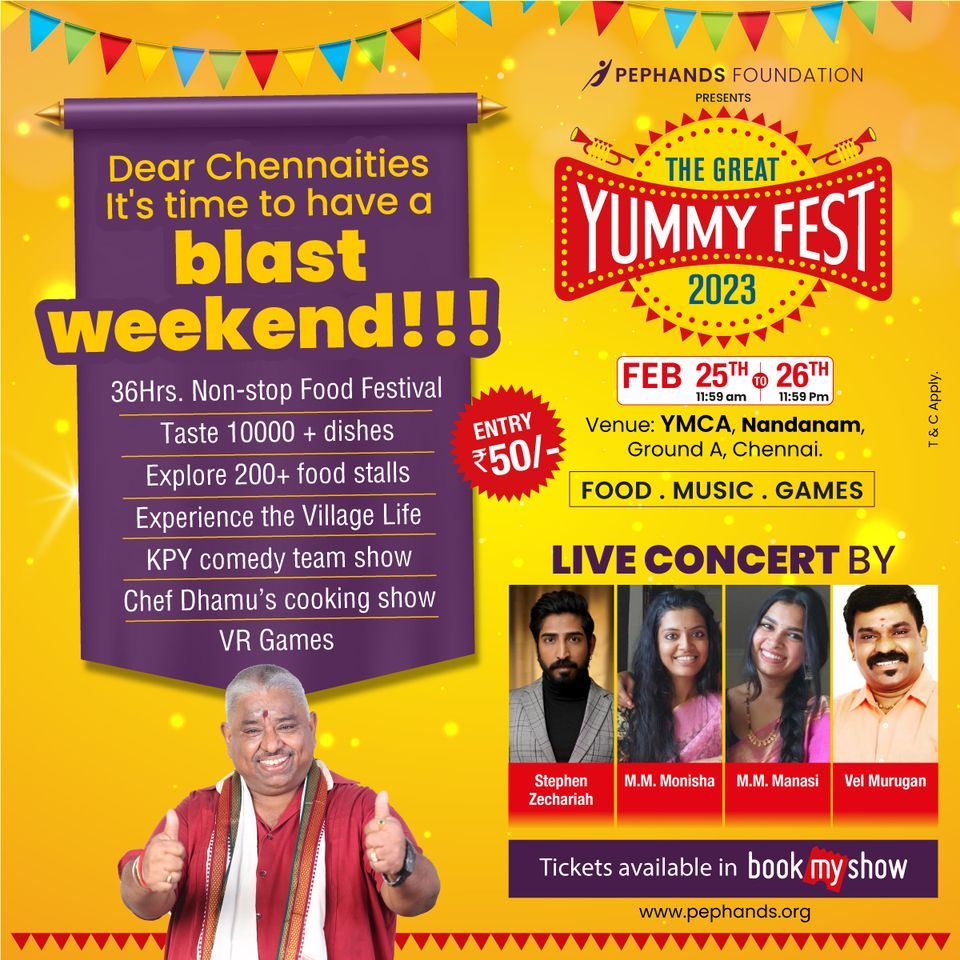 36 Hrs Food Festival - Chennai - FEB 25 & 26