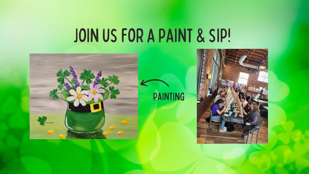 Paint & Sip at Copper Rail!