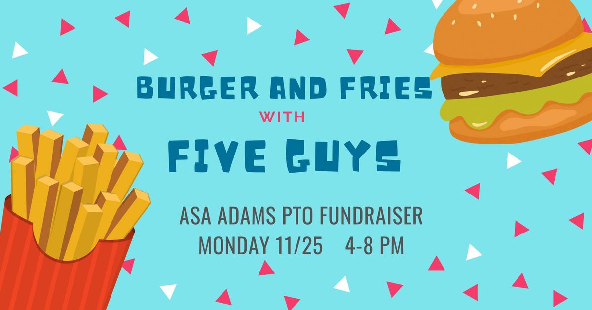 Five Guys Fundraiser