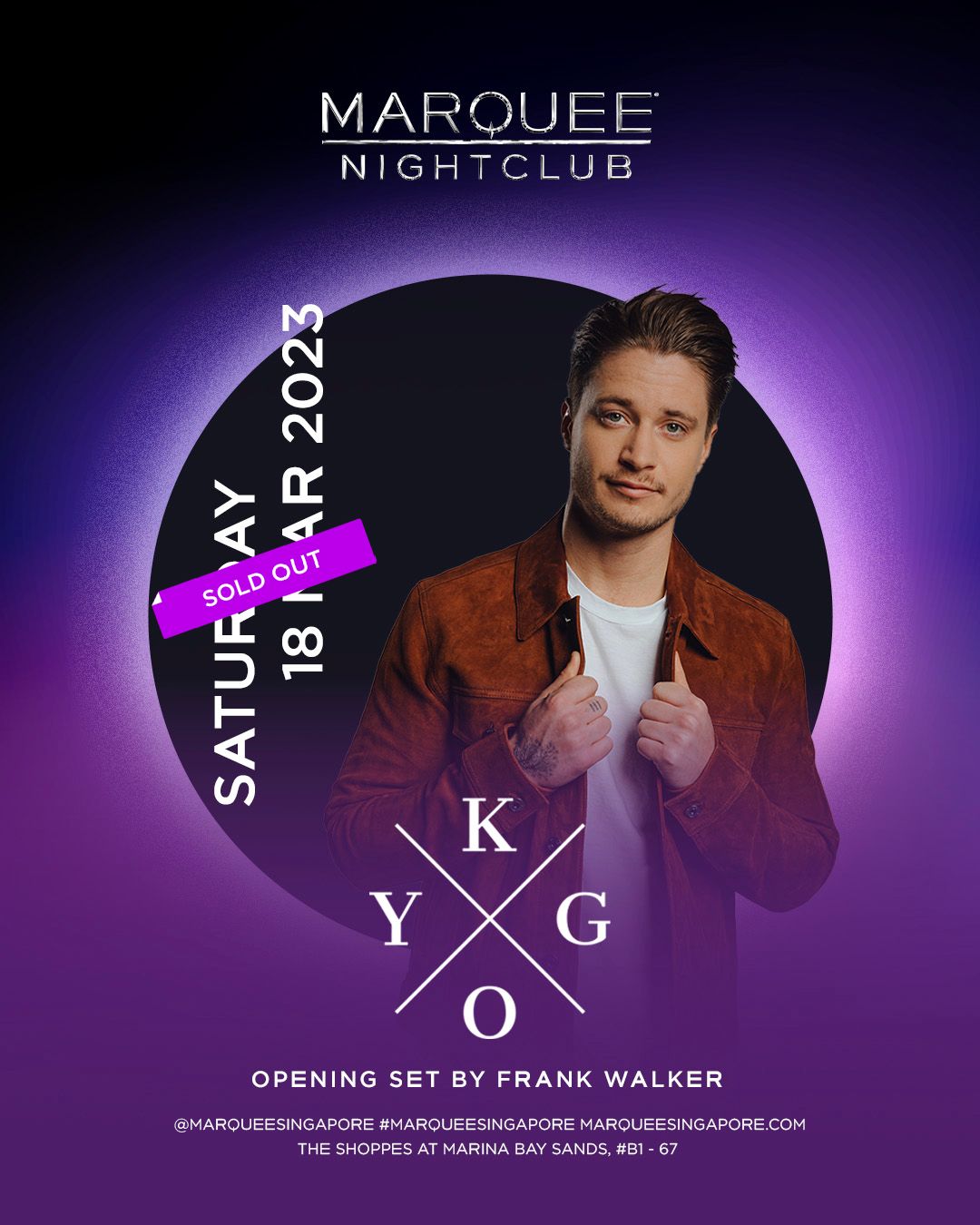 Kygo at Cowboys Tent - Calgary