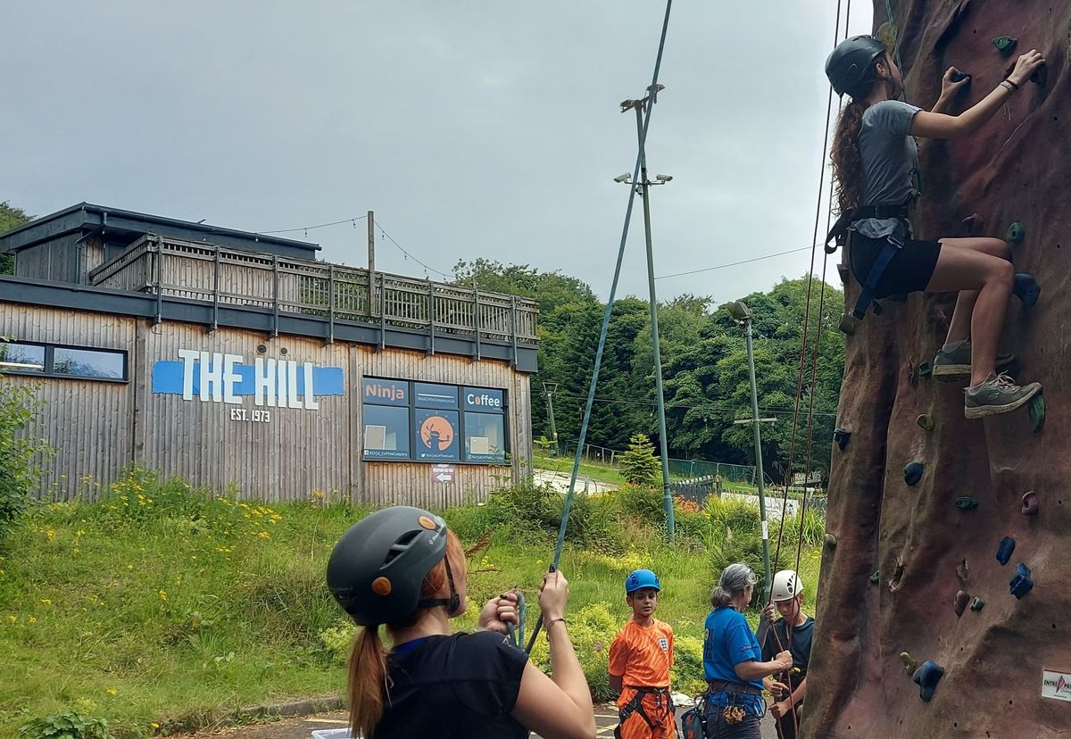 mobile climbing wall