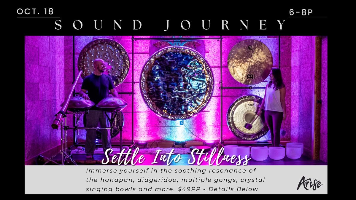 Settle Into Stillness Sound Journey